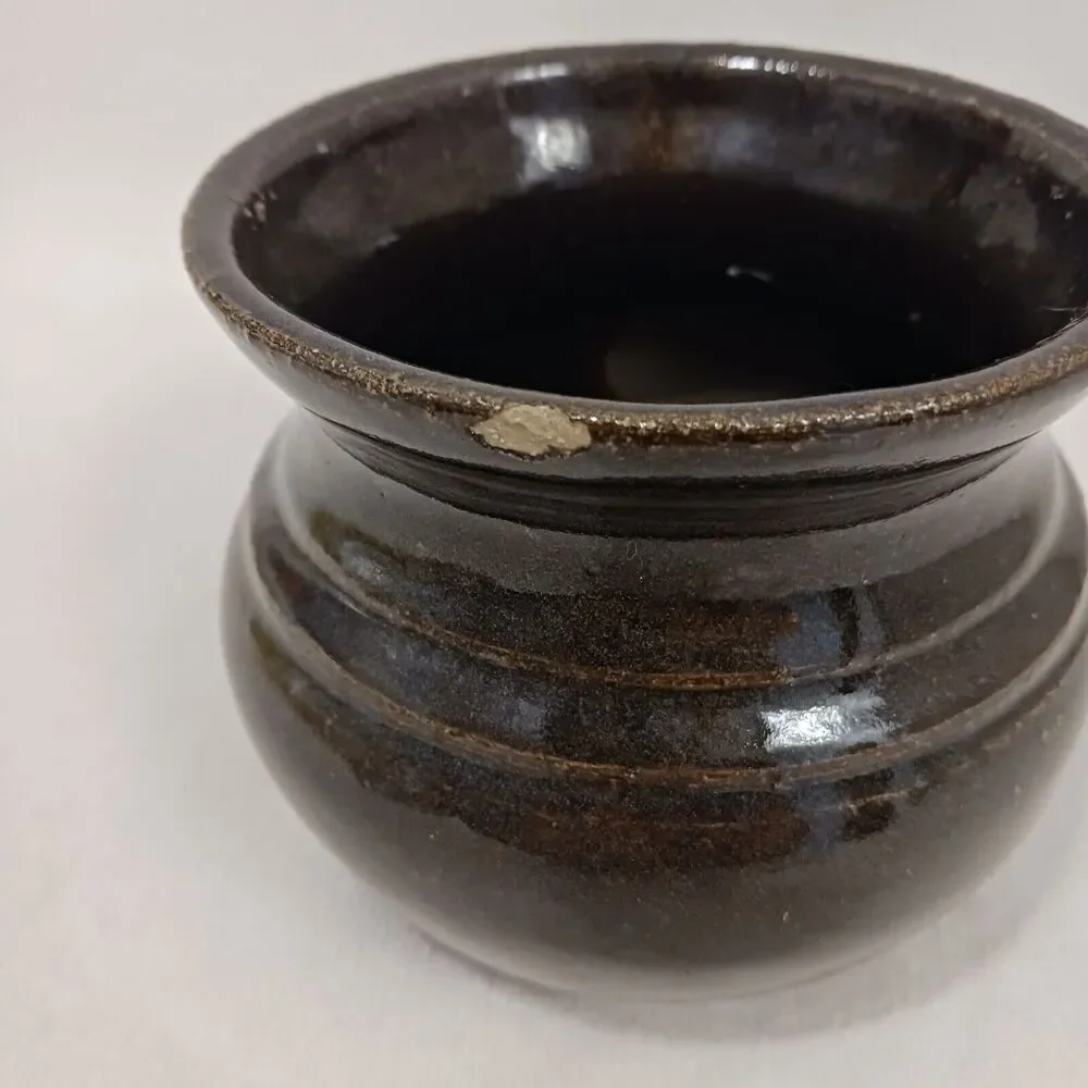 African Violet Plant Pot Stoneware Pottery 4